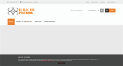 Desktop Screenshot of elllocdelpescador.com